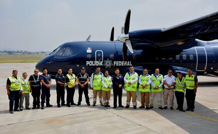 Avión de PF trasladará a dos guatemaltecos heridos a la CDMX