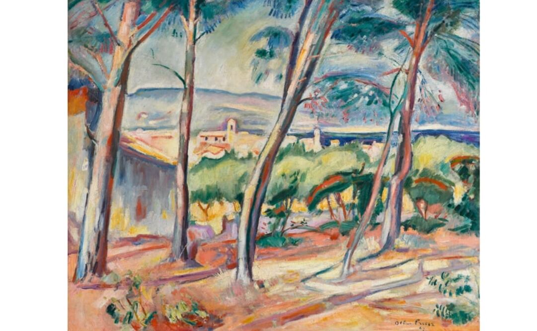 "La Ciotat", de Emile Othon Friesz, es el cuadro que sí será vendido el 2 de marzo. Foto: sothebys.com