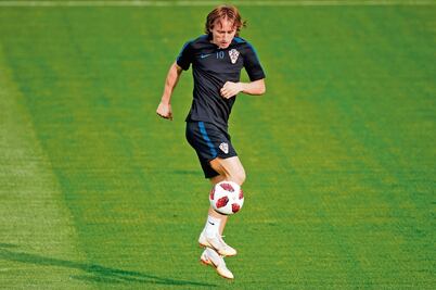 Las críticas no le afectan a Modric