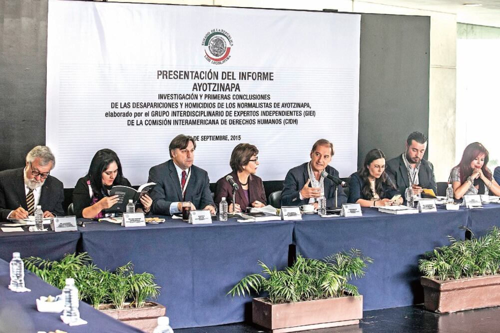 Los expertos se reunieron con las Comisiones de Derechos Humanos y Relaciones Exteriores del Senado de la República (YADÍN XOLALPA. EL UNIVERSAL)
