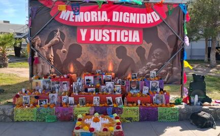 Día de Muertos: Recuerdan con altares a víctimas del Crematorio Plenitud y de la violencia de género en Ciudad Juárez