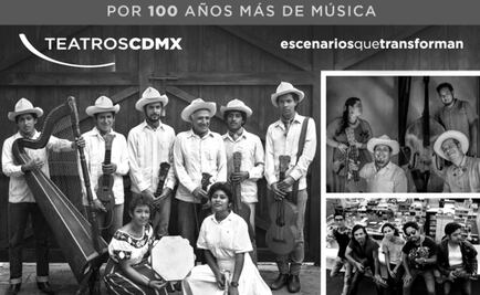 Tres generaciones de son jarocho juntos en el Teatro de la Ciudad