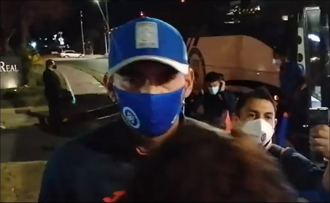 CRUZ AZUL LLEGÓ ESTE MARTES A LA CIUDAD DE MONTERREY - FOTO: ESPECIAL