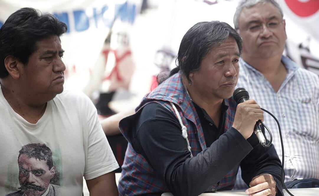 Conferencia de prensa este domingo. Fotografía de Alejandra Leyva EL UNIVERSAL