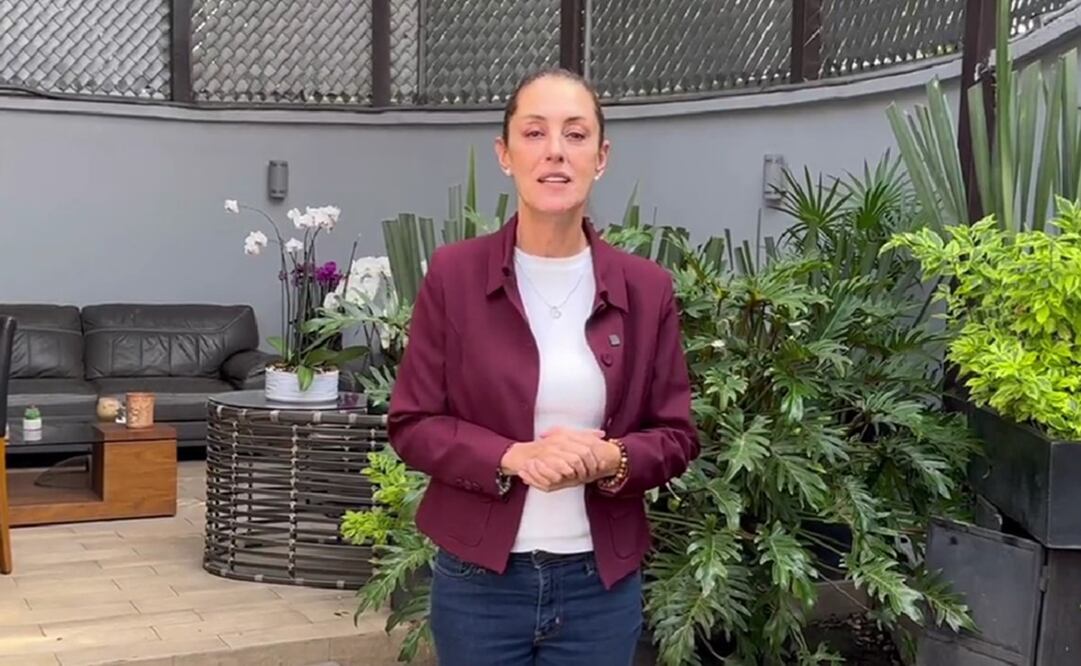 Detalló que cuando fue jefa de Gobierno desarrollaron protocolos de prevención y atención. Foto: Captura/Twitter @Claudiashein