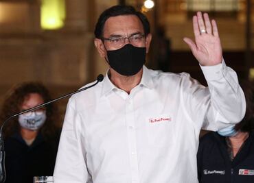 Congreso de Perú inhabilita por 10 años a expresidente Vizcarra por "Vacunagate"