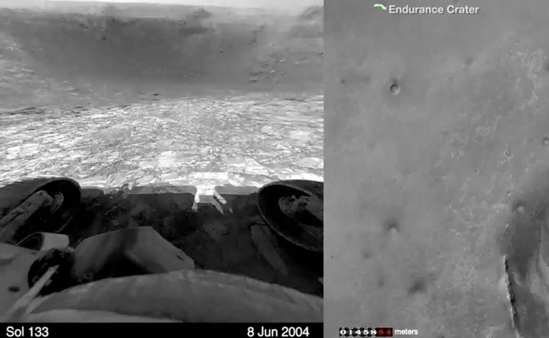 Opportunity despegó de la Tierra el 7 de julio de 2003. Foto: NASA