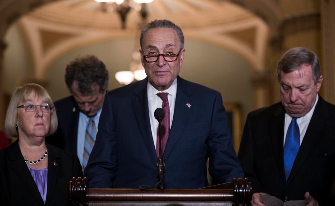  líder de la minoría demócrata del Senado de Estados Unidos, Chuck Schumer (Foto: EFE)