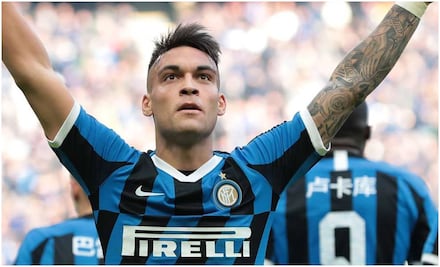 Lautaro Martínez, cerca de jugar con Messi en el Barcelona