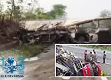 Al menos 65 muertos deja choque frontal de dos autobuses en Ghana