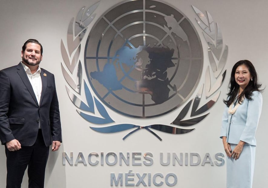 El presidente municipal de Tijuana busca mejorar políticas públicas en materia de derechos humanos, sostenibilidad e inclusión social. Foto: Especial