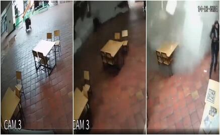 Video. Colapsa techo de una plaza comercial en Otay, Tijuana; reportan una persona muerta y 4 lesionadas 