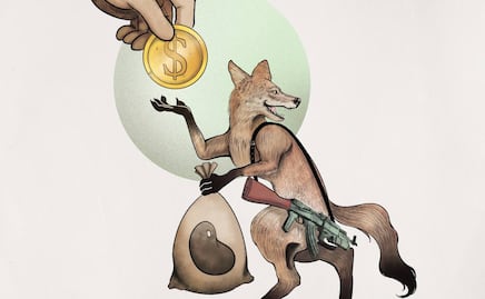 Los frijoleros, entre el coyotaje político y  crimen organizado