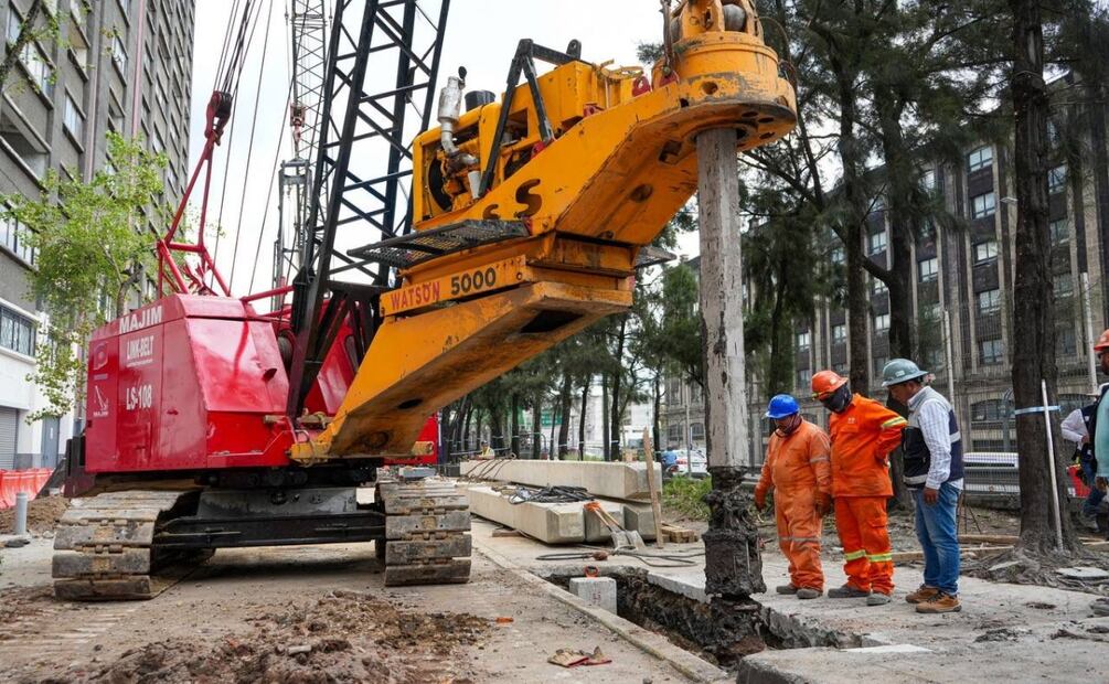 Así lucen los primeros trabajos de la Calzada Flotante. Foto: Especial