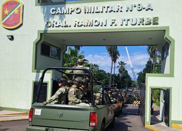 Culiacán refuerza la seguridad con la llegada de 600 nuevos elementos del Ejército