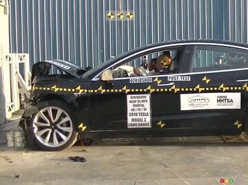 Tesla Model 3 se posiciona como uno de los autos más seguros en prueba de choque
