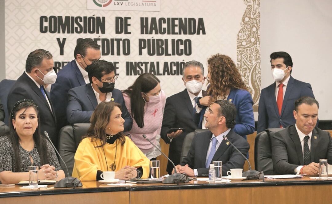 Tanto el partido mayoritario como la oposición en San Lázaro se quejaron de la poca seriedad para instalar la Comisión de Hacienda. Foto: Cortesía