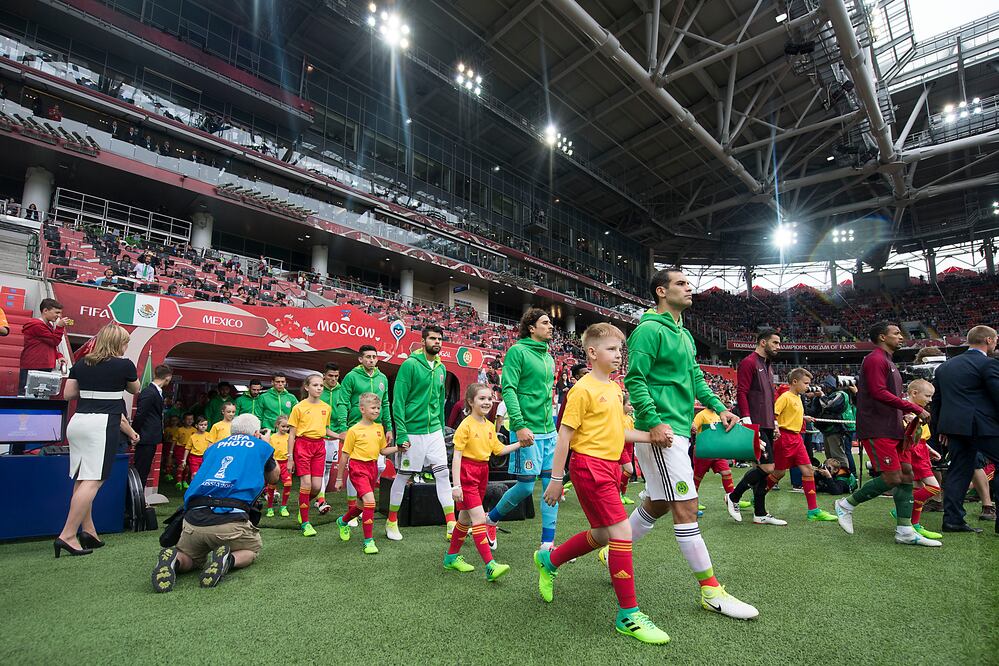 Imago7. El Tri en un partido de la Copa Confederaciones.