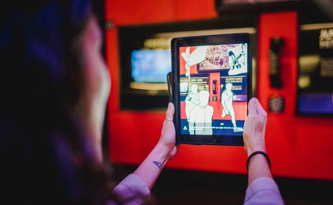 Lo último en tecnología para invitar a la reflexión. Imagen: Museo Memoria y Tolerancia