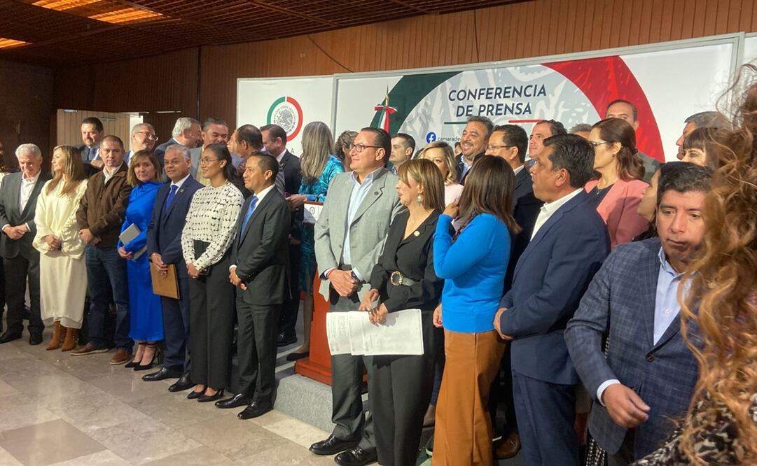 Bancada del PAN en la Cámara de Diputados. Foto: Especial 