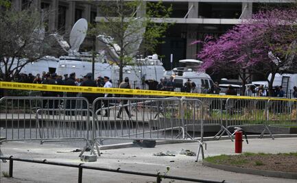 Hombre se prende fuego afuera del juicio penal contra Trump en NY; está en estado crítico