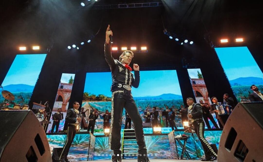 Pedro Fernández deleitó a sus fans en la Arena Ciudad de México. Foto: Instagram pedro.fer