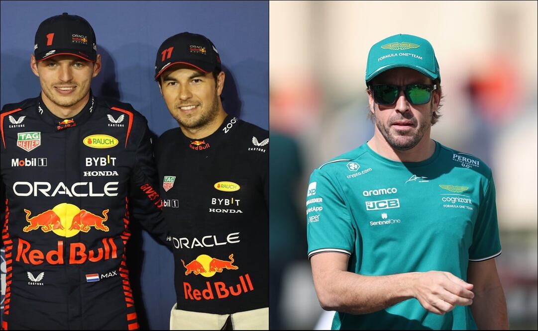 Verstappen se quedó con la pole position y Pérez largará por detrás de él. FOTO: ESPECIAL 