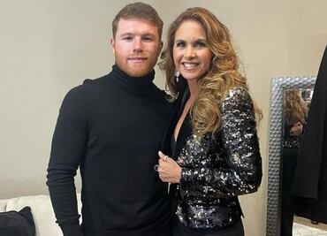 El Canelo Álvarez estuvo de coqueto con Lucero