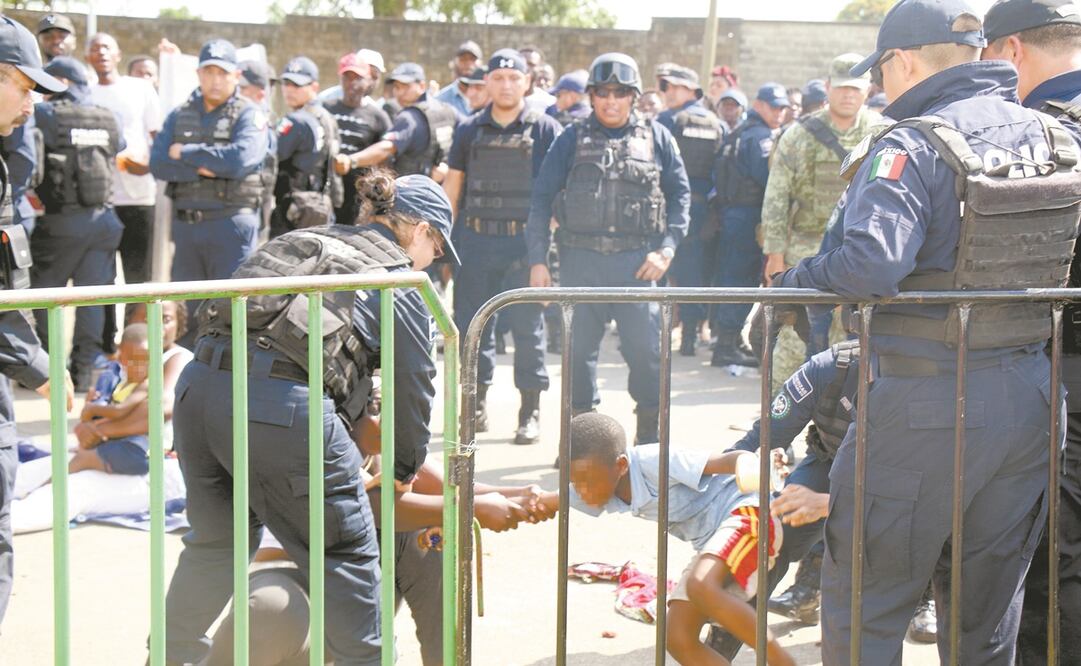 Uno de los estados donde los derechos de los migrantes han sido violentados es Chiapas, y destaca por la brutalidad de las autoridades para detenerlos. Según expertas, desde 2019 México agravó sus medidas. Foto: ARCHIVO EL UNIVERSAL