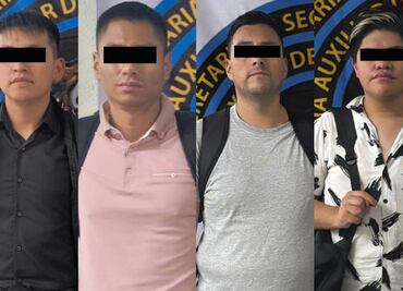 Detienen a 4 hombres por realizar actos sexuales en vagones de Línea 7 del Metro; fueron puestos a disposición de autoridades