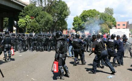 Desalojan a maestros de la CNTE en Michoacán
