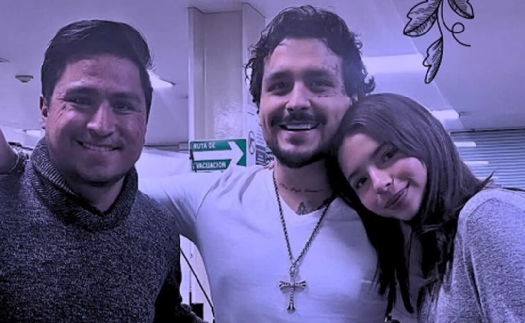 Christian Nodal y Ángela Aguilar han preferido no aparecer juntos públicamente. Esta foto circula entre grupos de fans de la pareja en redes.