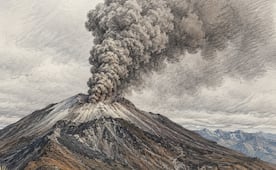 ¡Ahora, volcán! El Puracé registra emisión de gases y cenizas volcánicas en Cauca, Colombia