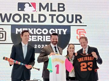 Grandes Ligas hace oficial juegos de temporada regular por primera vez en la CDMX