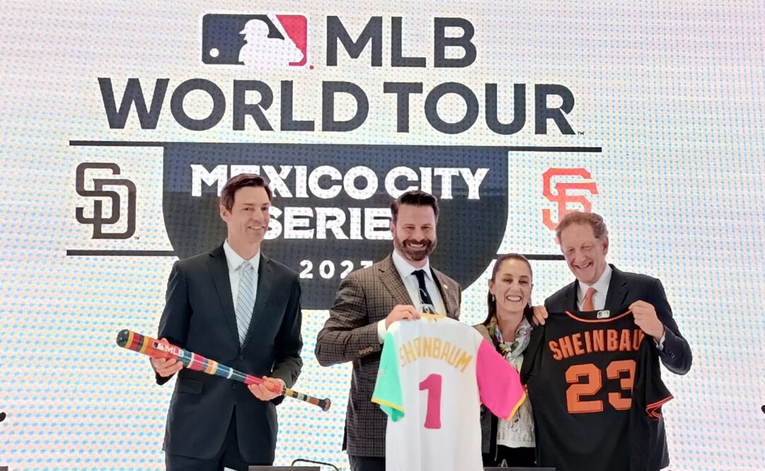Presentación de la MLB World Tour Mexico City Series 2023 - FOTO: Arturo Sanguino / El Universal