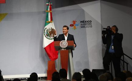 ​Peña Nieto asegura que sector agroalimentario creció 57% en su sexenio