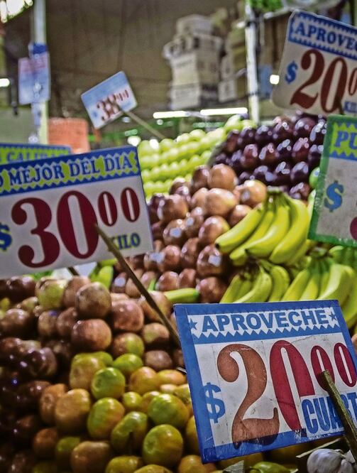 La sequía, la inseguridad y los problemas de suministro influyen en el precio de los alimentos Foto: Archivo EL UNIVERSAL
