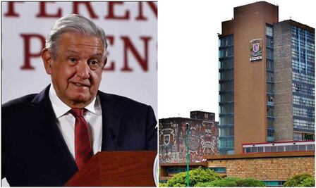 AMLO evita hablar sobre sucesión en la UNAM, pero desea que no haya cacicazgos