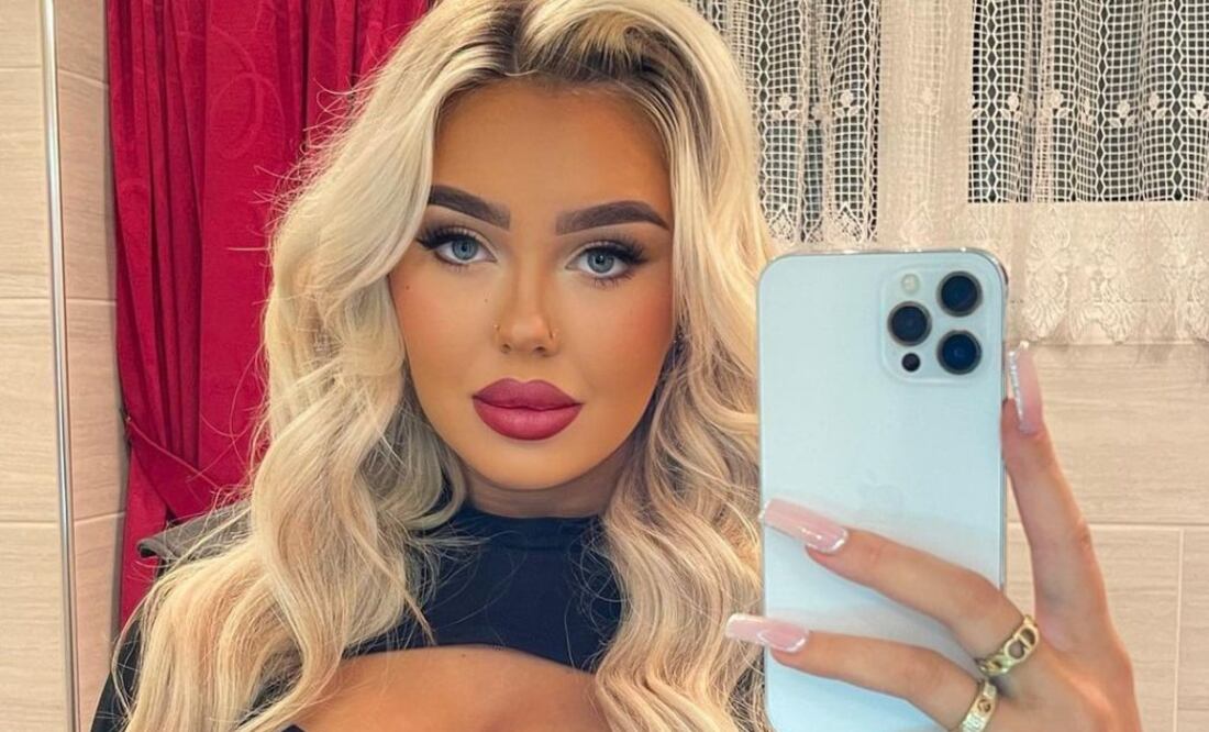 Ellie Scales se arrepintió de sus dos intervenciones estéticas. Fuente: Instagram @ellieeeewb