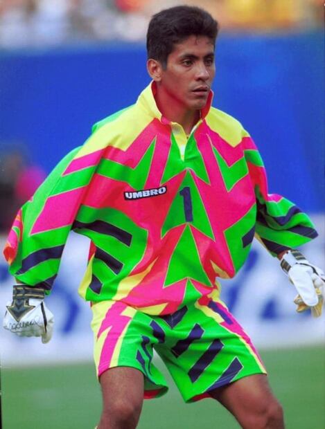 Los uniformes mas emblemáticos de Jorge Campos