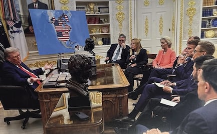 Venezuela tilda de "fake" el mapa compartido por Trump; países de América aparecen con bandera de EU