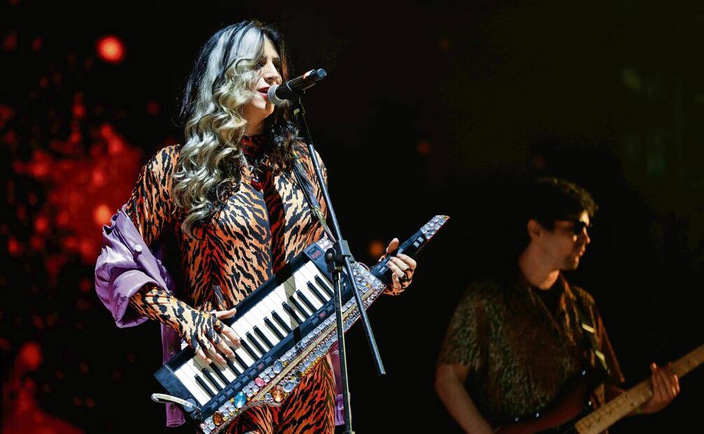 La cantante trans Zemmoa se dijo
feliz de tomar parte en el concierto. Foto: Diego Simón y César González / EL UNIVERSAL
