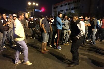 Normalistas bloquean vialidades en Morelia