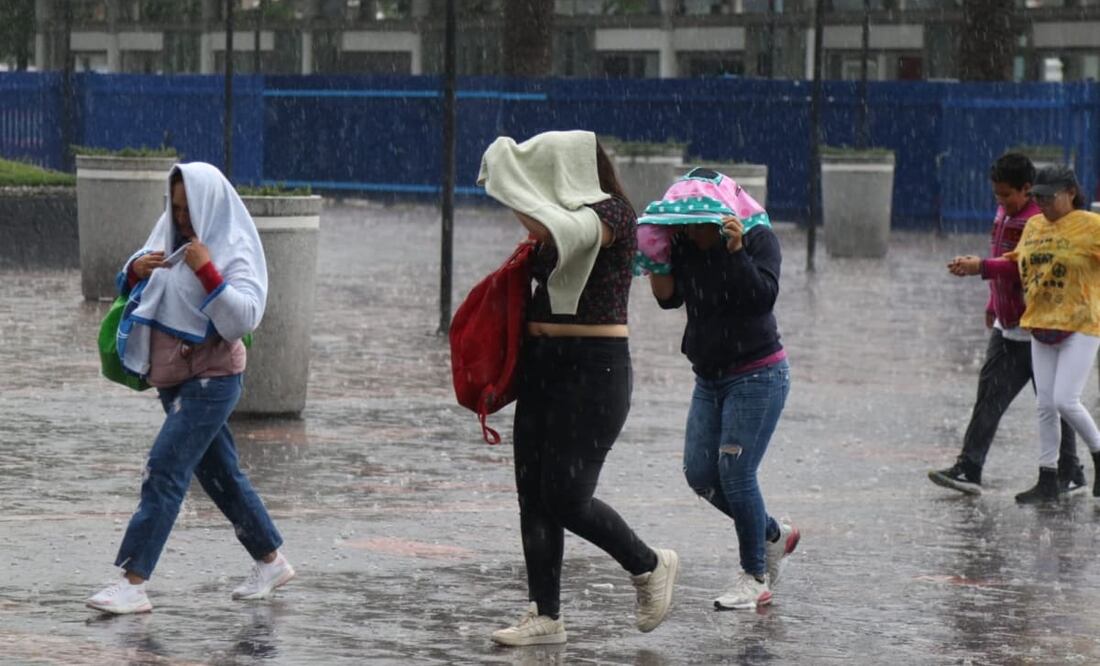 Lluvia CDMX. Foto: Carlos Mejía. EL UNIVERSAL