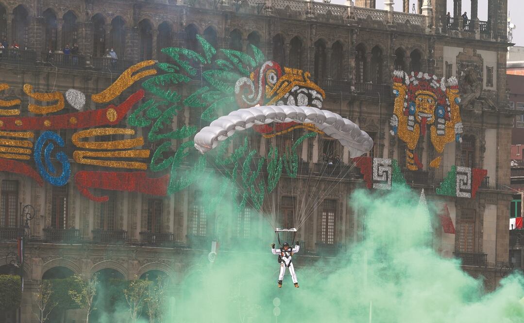 Integrantes del Ejército, Armada, Fuerza Aérea y Guardia Nacional mostraron su adiestramiento, organización y capacidad operativa. Foto: CARLOS MEJÍA. EL UNIVERSAL