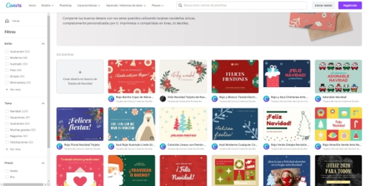 5 opciones para enviar tarjetas navideñas digitales