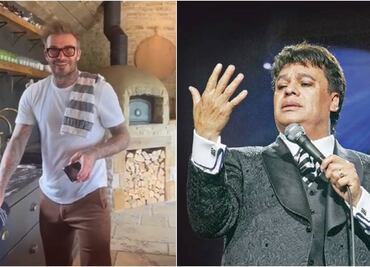 Beckham canta las de Juan Gabriel mientras cocina