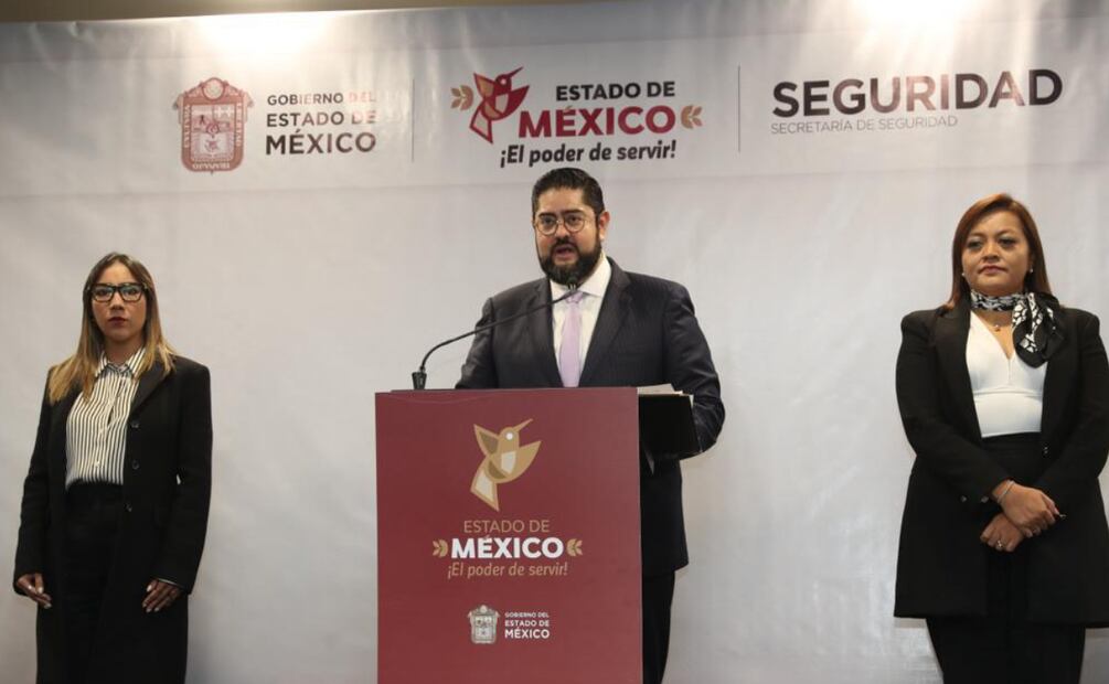 secretario de Seguridad del Estado de México, Andrés Andrade Téllez. Foto: Jorge Alvarado