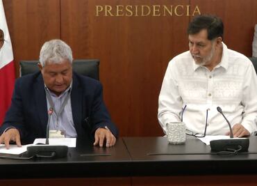 Noroña recibe disculpa pública del abogado que lo agredió en el AICM; “mis palabras fueron inaceptables”