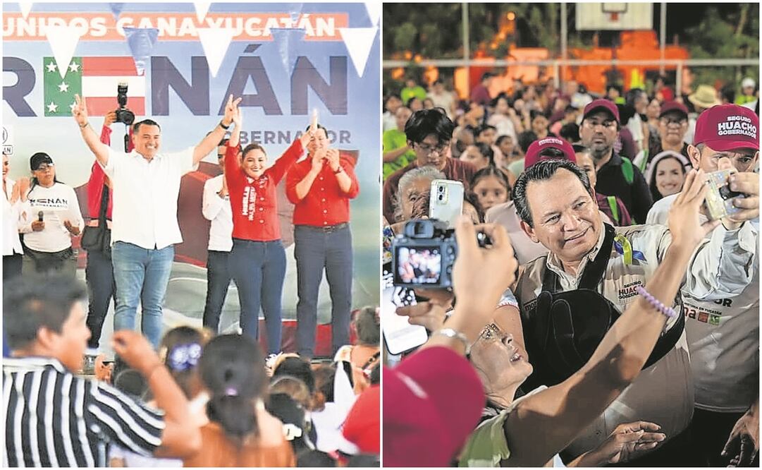 Renán Barrera Concha dijo que no entregará el sistema de salud al gobierno federal. Fotos: Especial